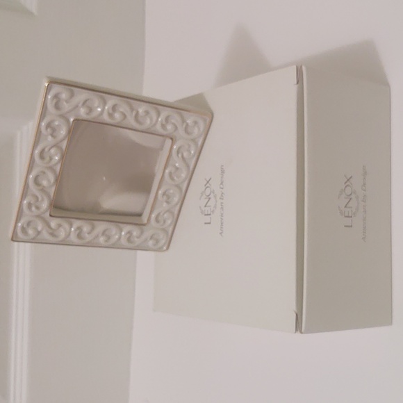 Lenox Other - 4 3/4" Lenox Carved Scroll Square Frame